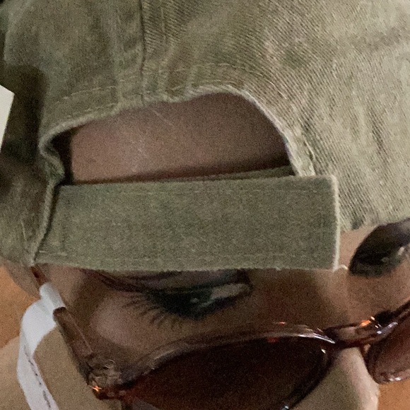 Stetson Olive Green Cap with Embroidered Flag - Picture 5 of 6